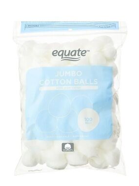 Equate Jumbo Cotton Balls - White